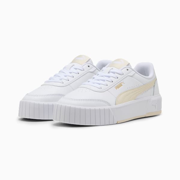 Carina Mia Sneakers Women, PUMA White-Alpine Snow, large-ZAF