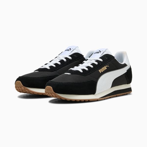 St Miler Sneakers Unisex, PUMA Black-PUMA White-Gum, large-ZAF