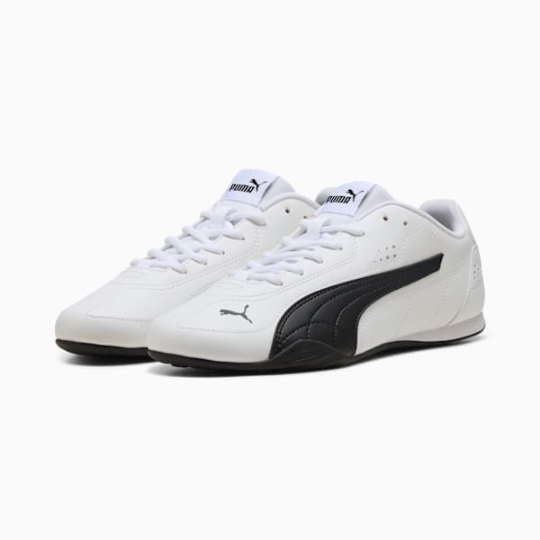 Catch Sneakers Unisex, PUMA White-PUMA Black, large-ZAF
