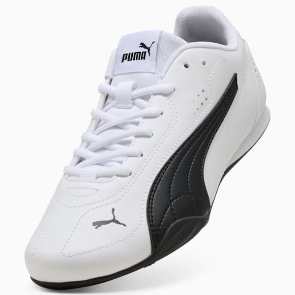 Catch Sneakers Unisex, PUMA White-PUMA Black, large-ZAF