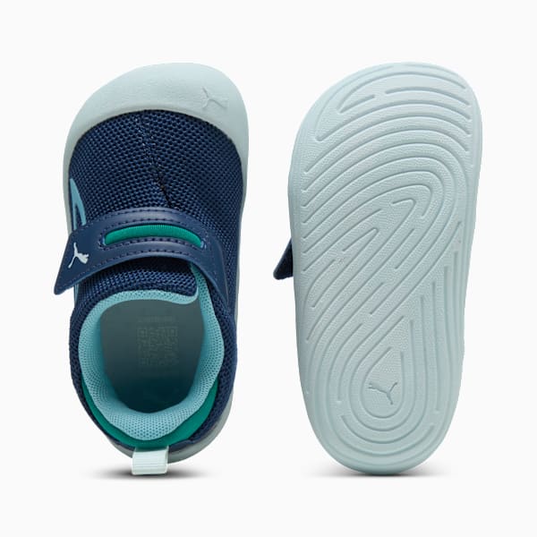 Kitten Mesh V Sneakers Toddlers, Persian Blue-Aqua-Wild Green, large-ZAF