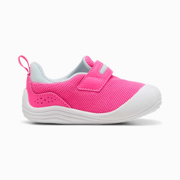 Kitten Mesh V Sneakers Toddlers, Fluro Pink Pes-Sea Glass, large-ZAF