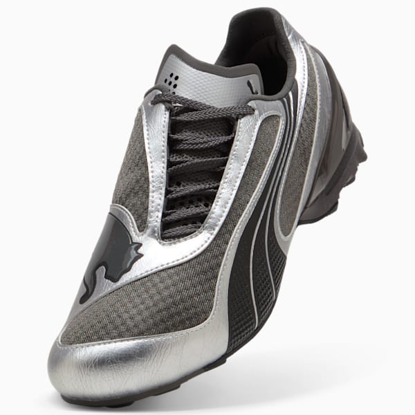 V-S1 Metallic Sneakers Unisex, Shadow Gray-PUMA Black, large-ZAF