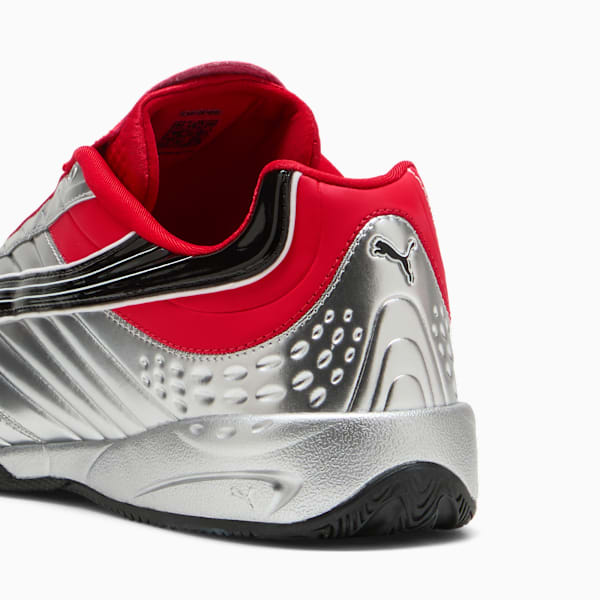 V-S2 Goalgetter Sneakers Unisex, PUMA Silver-For All Time Red, large-ZAF