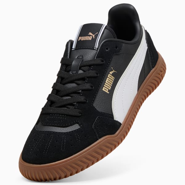 PUMA Club Super Kayzer Sneakers Unisex, PUMA Black-PUMA White-Gum, large-ZAF
