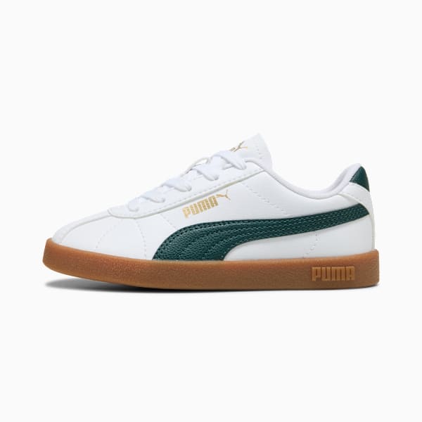 Puma Club II Sneakers Kids, PUMA White-Dark Myrtle, large-ZAF