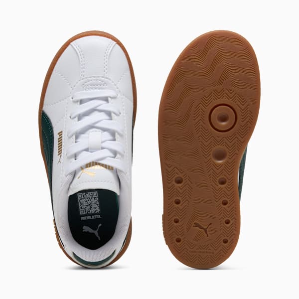 Puma Club II Sneakers Kids, PUMA White-Dark Myrtle, large-ZAF
