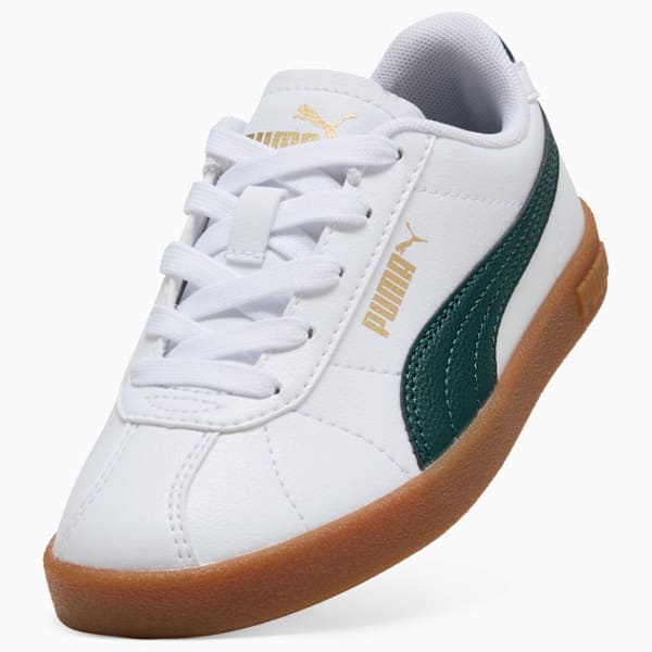 Puma Club II Sneakers Kids, PUMA White-Dark Myrtle, large-ZAF