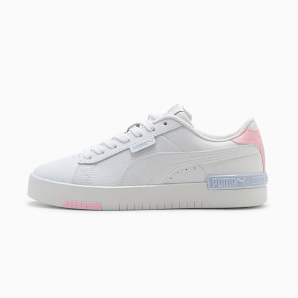 Zapatillas Jada BADP para mujer, PUMA White-PUMA White-Chalk Pink-PUMA Silver, large-ARG