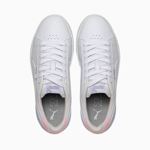 Zapatillas Jada BADP para mujer, PUMA White-PUMA White-Chalk Pink-PUMA Silver, large-ARG