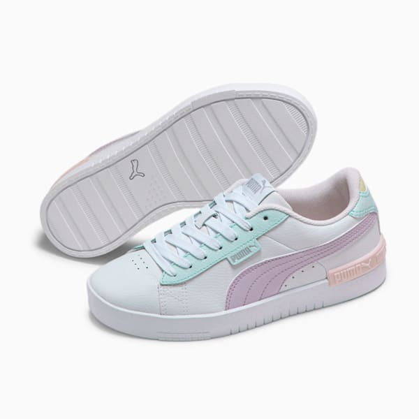 Zapatillas Jada BADP para mujer, PUMA White-Nitro Blue-Lavender Fog, large-ARG