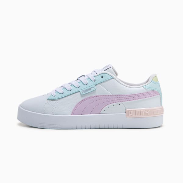Zapatillas Jada BADP para mujer, PUMA White-Nitro Blue-Lavender Fog, large-ARG