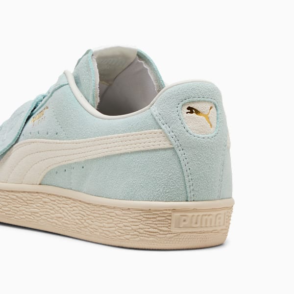 Suede Charles F. Stead II Sneakers Unisex, Green Glimmer-PUMA White, large-ZAF