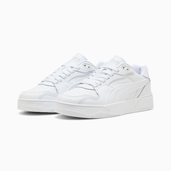 RBD Break Low Sneakers Youth, PUMA White-Cool Light Gray-PUMA Black, large-ZAF