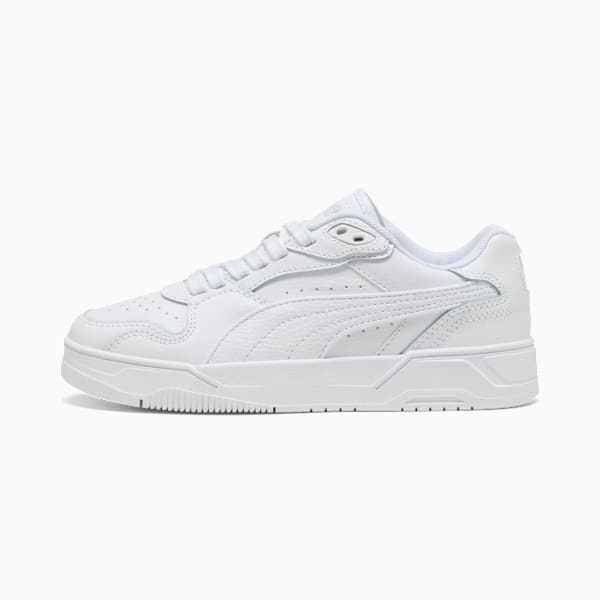 RBD Break Low Sneakers Youth, PUMA White-Cool Light Gray-PUMA Black, large-ZAF