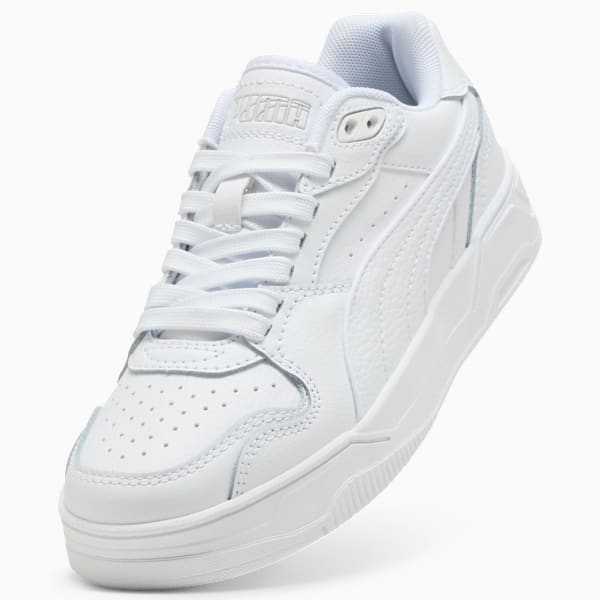 RBD Break Low Sneakers Youth, PUMA White-Cool Light Gray-PUMA Black, large-ZAF