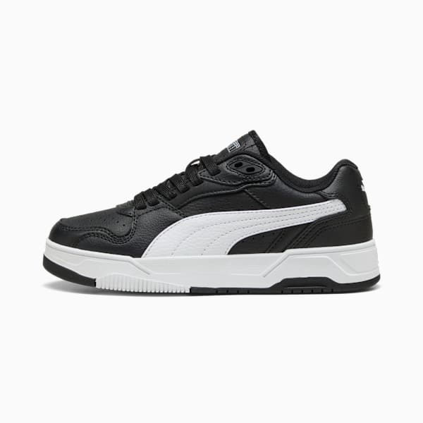 RBD Break Low Sneakers Youth, PUMA Black-PUMA White, large-ZAF