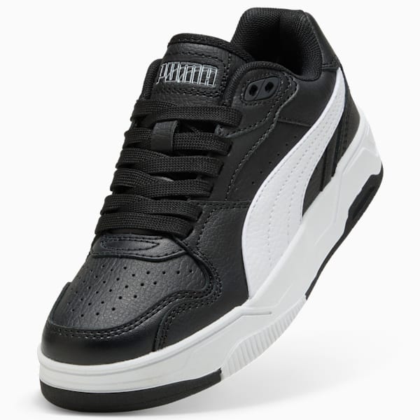 RBD Break Low Sneakers Youth, PUMA Black-PUMA White, large-ZAF