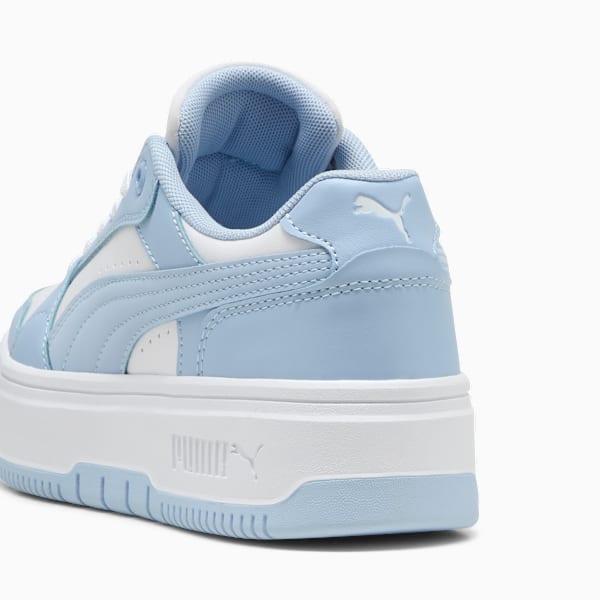 Rebound Femme Sneakers Youth, PUMA White-Haute Tropic, large-ZAF