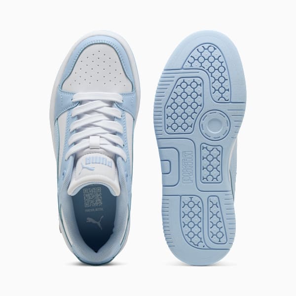 Rebound Femme Sneakers Youth, PUMA White-Haute Tropic, large-ZAF