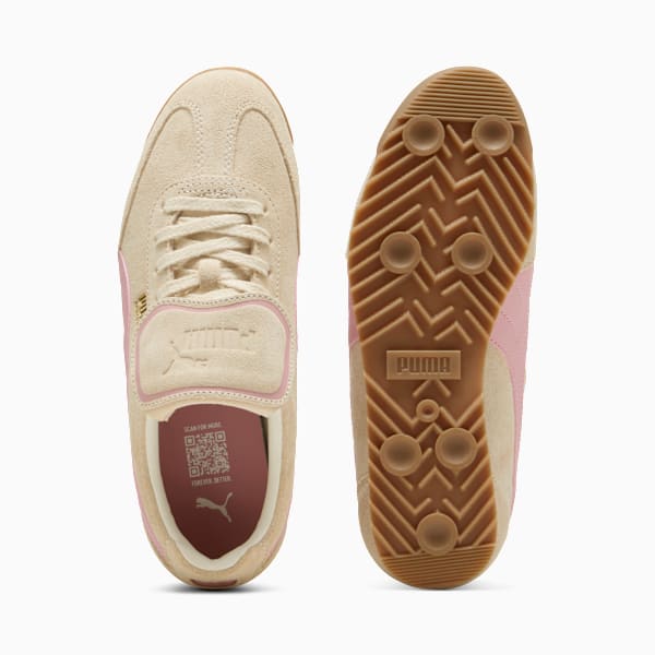Arizona Premium Sneakers Unisex, Alpine Snow-Poised Pink-PUMA Gold, large-ZAF