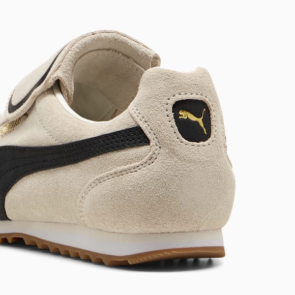 Arizona Premium Sneakers Unisex, Warm White-PUMA Black-PUMA Gold, large-ZAF