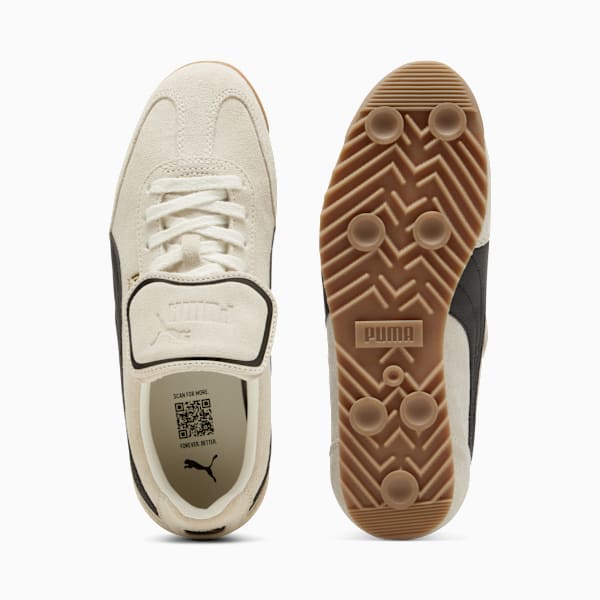 Arizona Premium Sneakers Unisex, Warm White-PUMA Black-PUMA Gold, large-ZAF