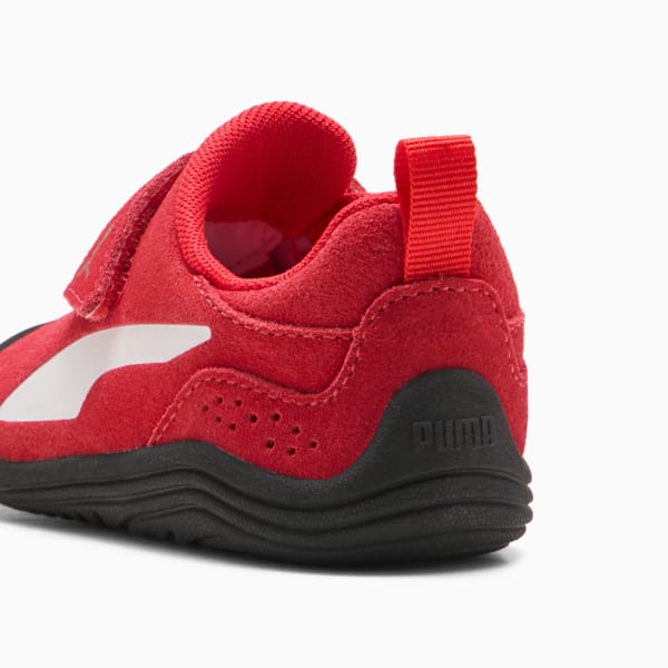 Kitten Premium Sneakers Toddlers, For All Time Red-PUMA White-PUMA Gold, large-ZAF
