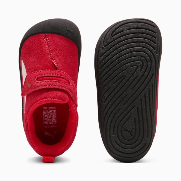 Kitten Premium Sneakers Toddlers, For All Time Red-PUMA White-PUMA Gold, large-ZAF