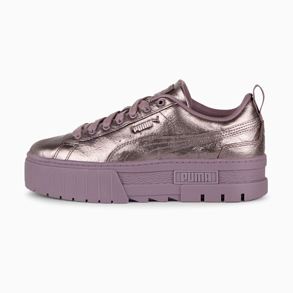 Zapatillas Mayze Galactic para mujer, Plum Jam-Puma Aged Silver, large-ARG