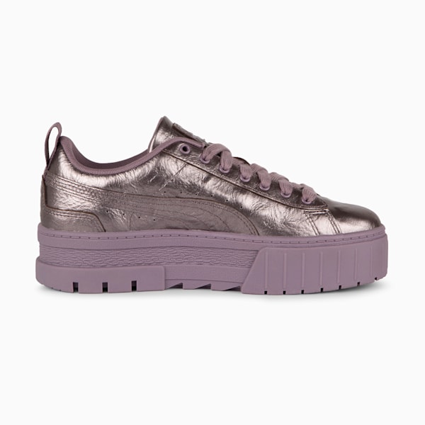 Zapatillas Mayze Galactic para mujer, Plum Jam-Puma Aged Silver, large-ARG