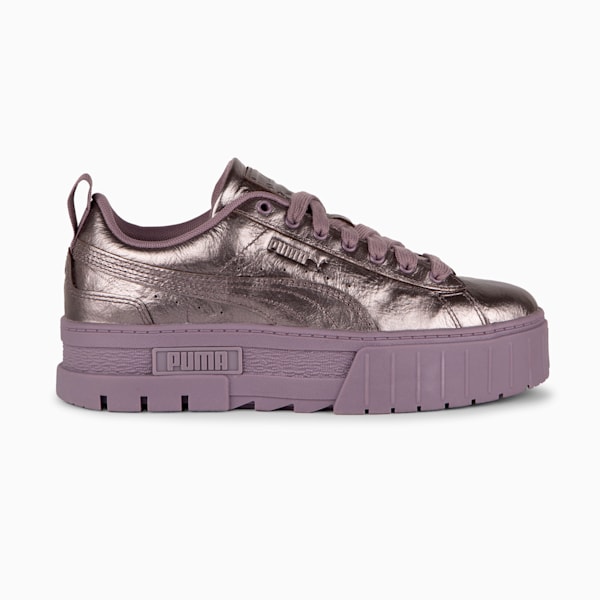 Zapatillas Mayze Galactic para mujer, Plum Jam-Puma Aged Silver, large-ARG