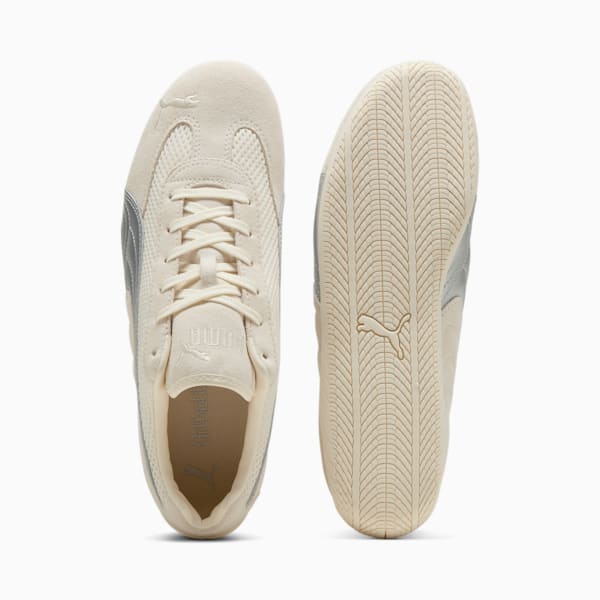 Speedcat Premium Sneakers Unisex, Frosted Ivory-Matte Silver, large-ZAF