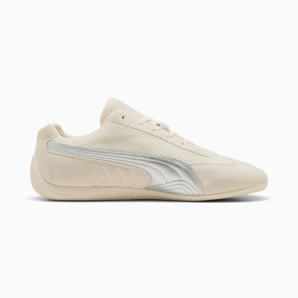 Speedcat Premium Sneakers Unisex, Frosted Ivory-Matte Silver, large-ZAF