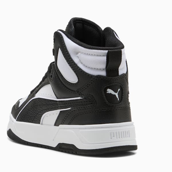 RBD Break Mid Sneakers Youth, PUMA Black-PUMA White, large-ZAF