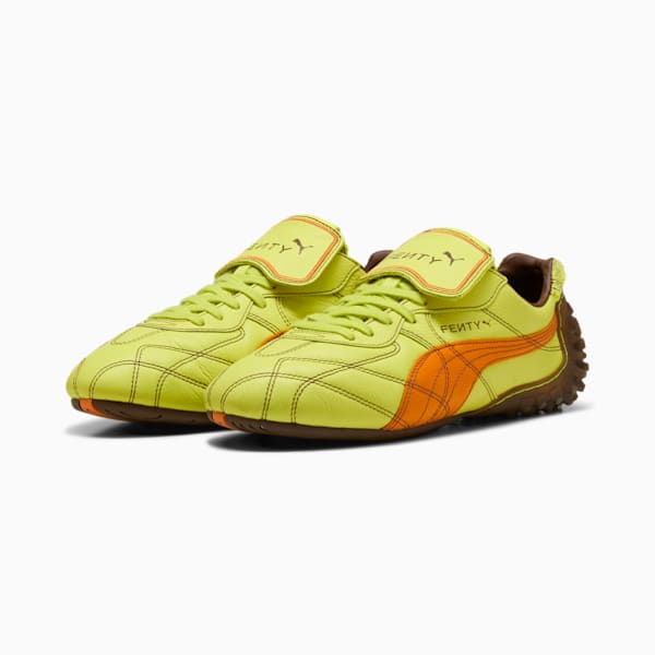 Tenis FENTY x PUMA Avanti LS cosidas unisex, Lime Sheen-Pumpkin Pie, large-MEX