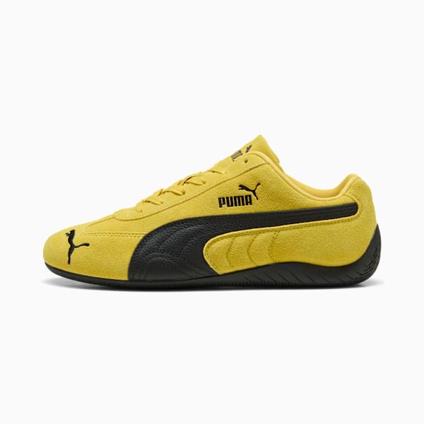Speedcat Sneakers Unisex, Pelé Yellow-PUMA Black, large-ZAF
