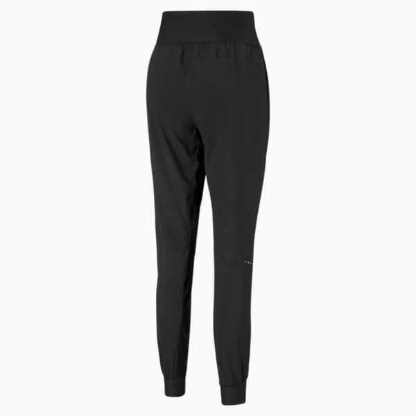 Favourite Tapered Women's Running Pants, Puma Black, large-MEX