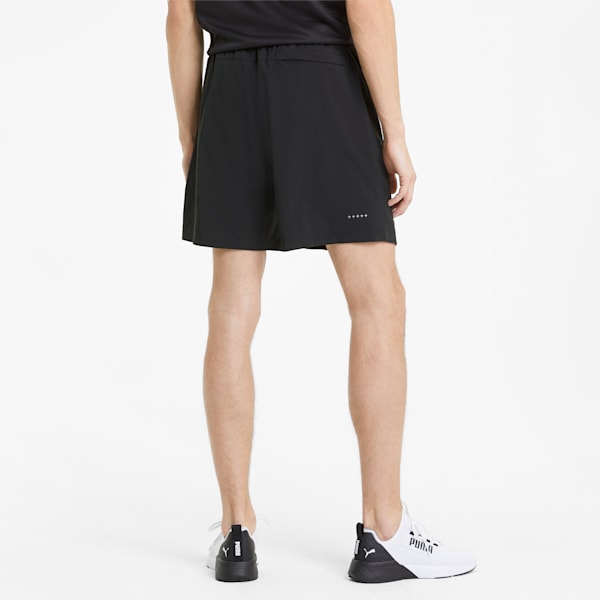 Shorts de running de tejido plano Favourite Session de 18 cm para hombre, Puma Black, large-ARG