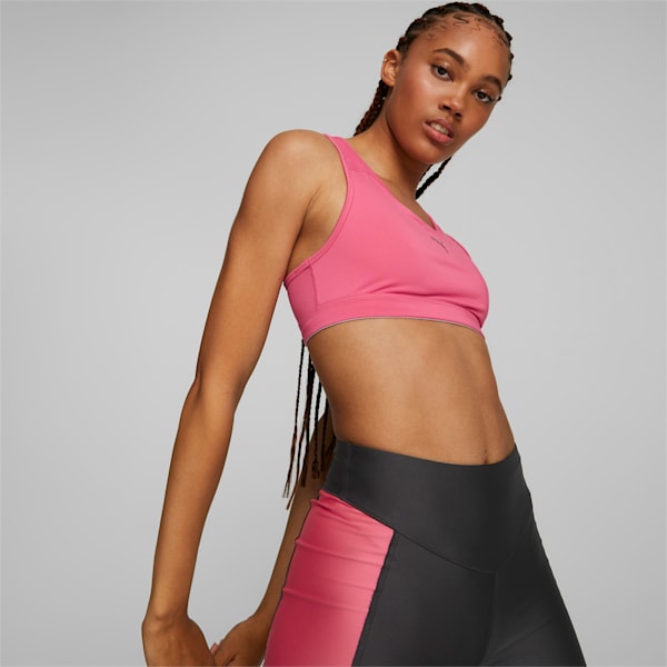 Mid Impact 4Keeps Training Bra, Sunset Pink, large-ZAF