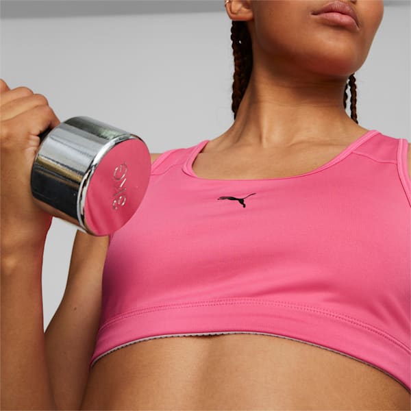 Mid Impact 4Keeps Training Bra, Sunset Pink, large-ZAF