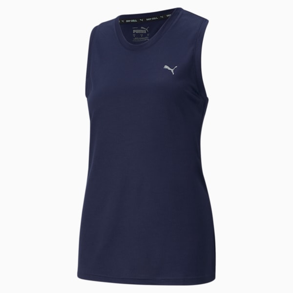 Performance Training Tank Top Women, Peacoat, large-ZAF
