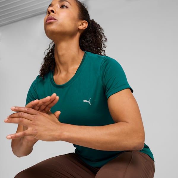 Performance Training Tee Women, Cold Green, large-ZAF