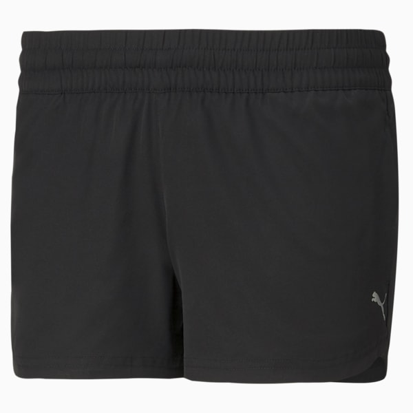 Performance Woven 3" Training Shorts Women, Puma Black, large-ZAF
