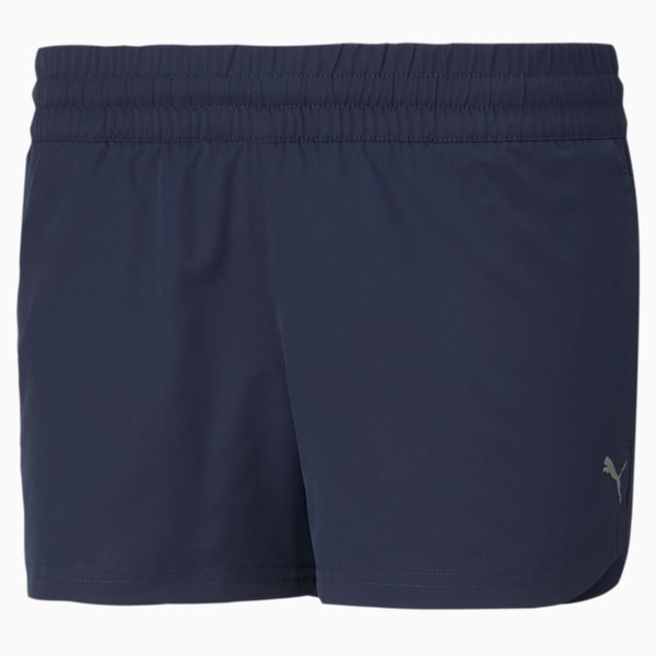 Performance Woven 3" Training Shorts Women, Peacoat, large-ZAF