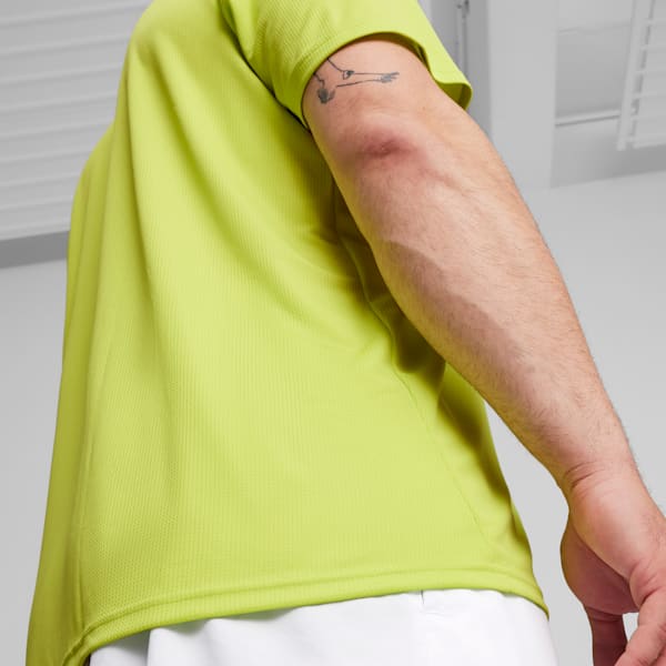 Playera manga corta Performance para Hombre, Lime Pow, large-MEX