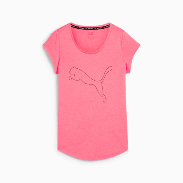Playera Training Heather para Mujer, Sunset Glow Heather, large-MEX
