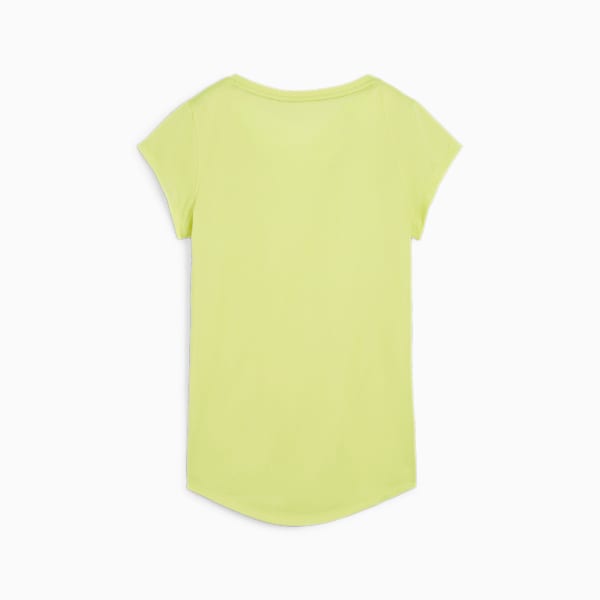 Performance Heather Cat Training Tee Women, Lime Pow Heather, large-ZAF