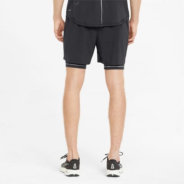 Shorts Hombre Graphic 2-In-1 5” Running, Puma Black-Puma Black, large-MEX