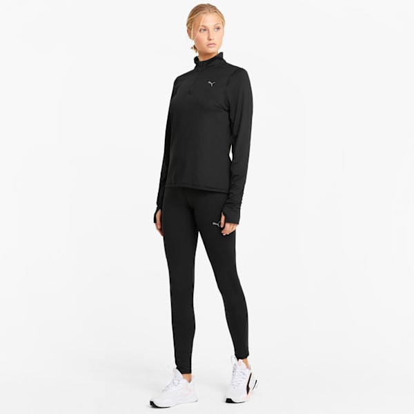 Run Favorite Women's Full Tight, Puma Black, large-MEX